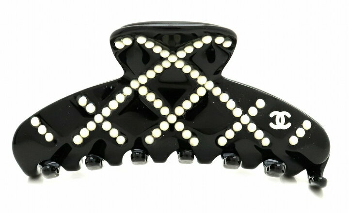 楽天市場】CHANEL シャネル マトラッセ ココマーク バレッタ ヘアー  