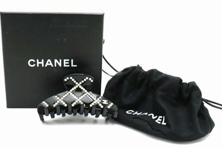 楽天市場】CHANEL シャネル マトラッセ ココマーク バレッタ ヘアー  