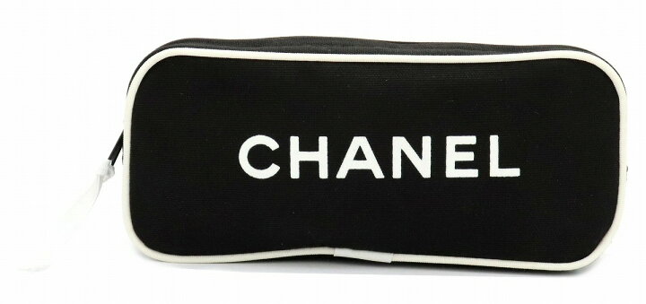 楽天市場】【バッグ】CHANEL シャネル ロゴ ポーチ コスメポーチ 化粧 