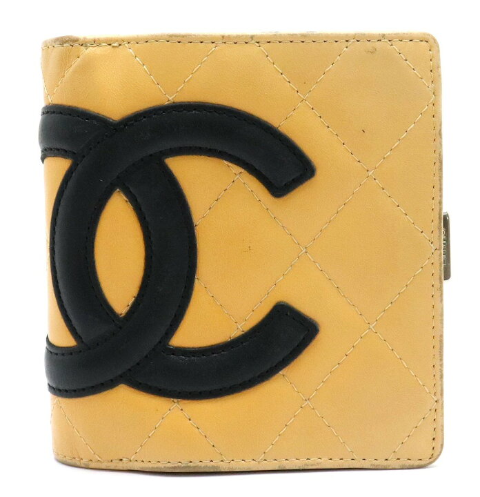 楽天市場】【財布】CHANEL シャネル カンボンライン がま口財布 ガマ口 