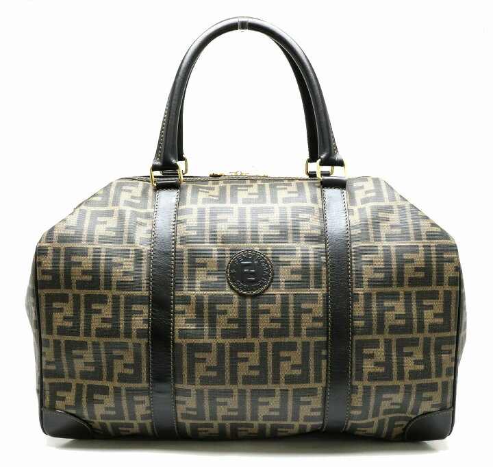 楽天市場】【バッグ】FENDI フェンディ ズッカ柄 ボストンバッグ 