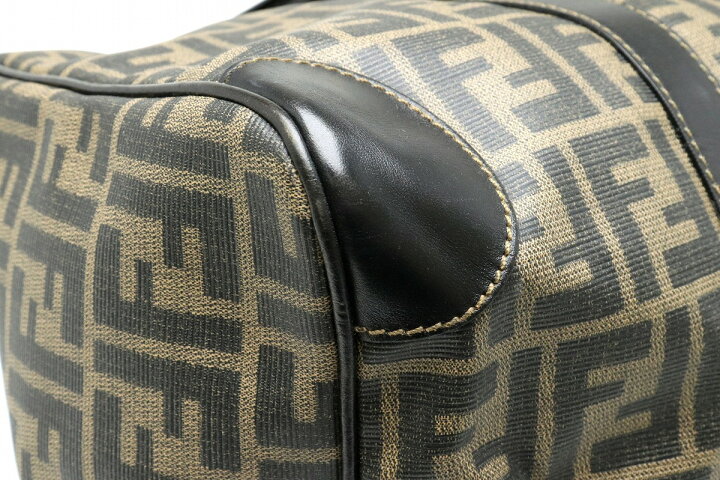 楽天市場】【バッグ】FENDI フェンディ ズッカ柄 ボストンバッグ 