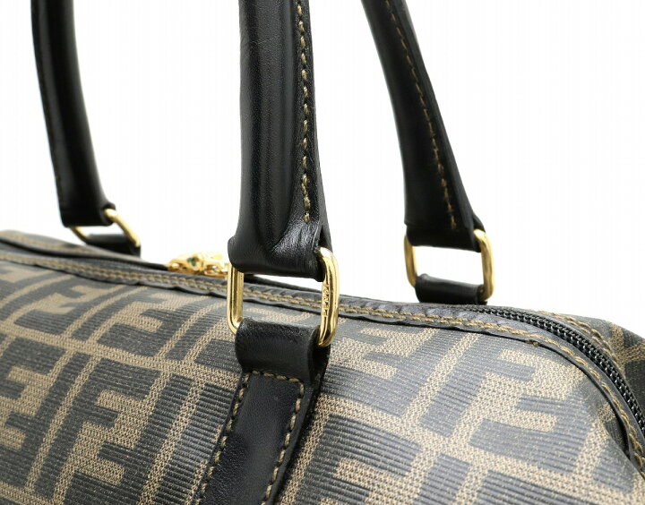 楽天市場】【バッグ】FENDI フェンディ ズッカ柄 ボストンバッグ 