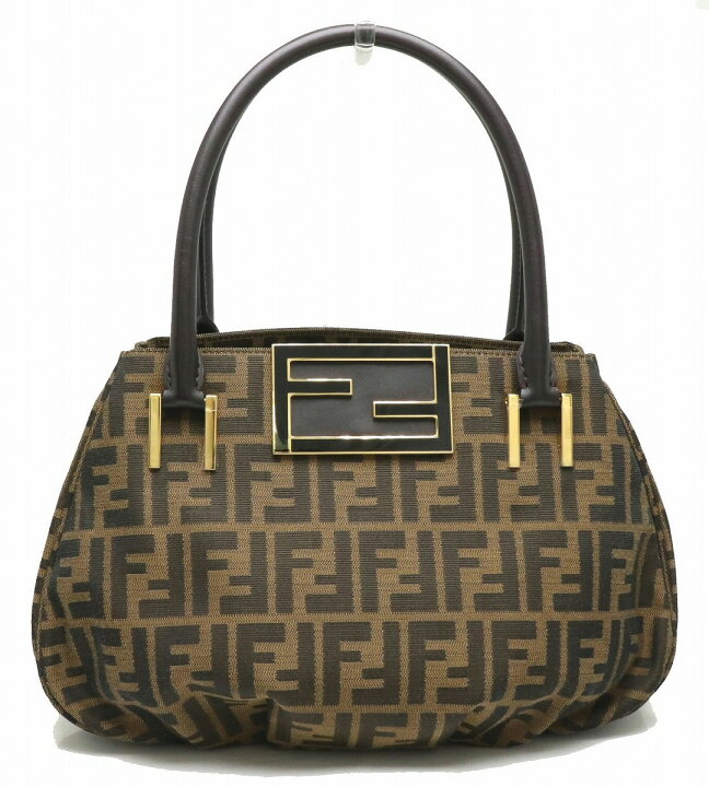 楽天市場】【バッグ】FENDI フェンディ ズッカ柄 ハンドバッグ 