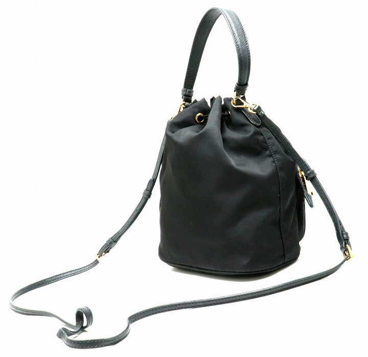 楽天市場】【バッグ】PRADA プラダ ナイロン 巾着バッグ 2WAY  