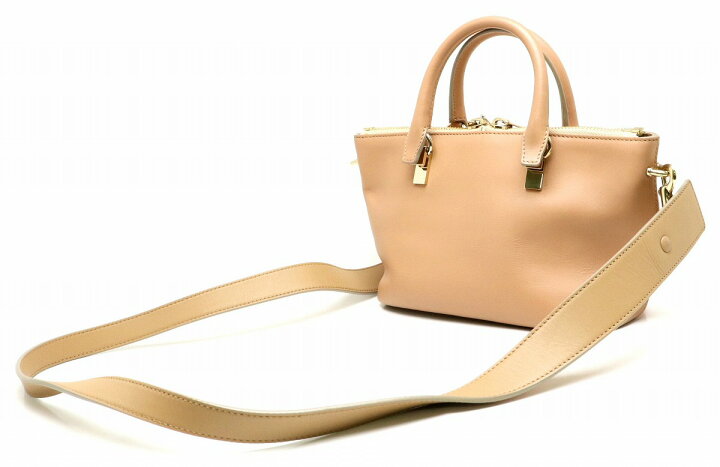 Chloe BAYLEE mini ベイリー / クロエ 牛革 バイカラー 2WAY ｜その他