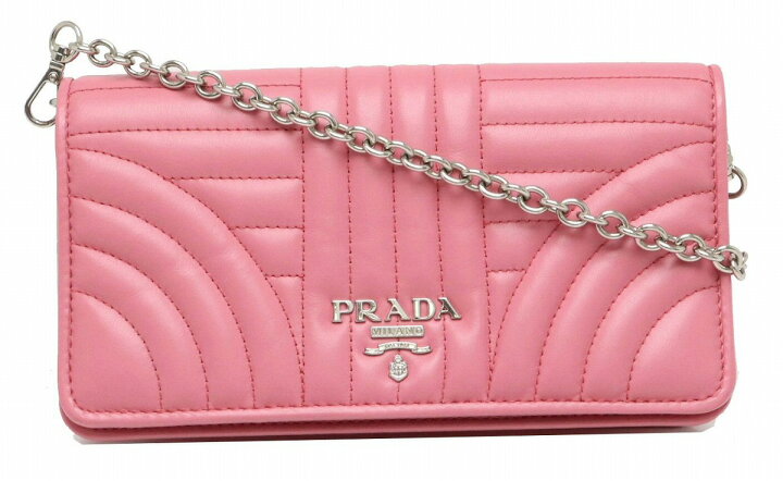 楽天市場】【財布】PRADA プラダ チェーンウォレット チェーン  