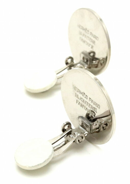 楽天市場】【ジュエリー】HERMES エルメス セリエ イヤリング シルバー  