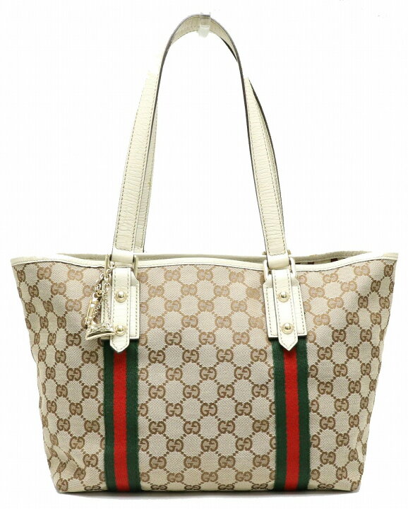 楽天市場】【バッグ】GUCCI グッチ GGキャンバス シェリーライン 