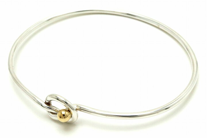 Tiffany&Co. ティファニー ラブノットバングル SV925 6.63g B1021LRA5E  