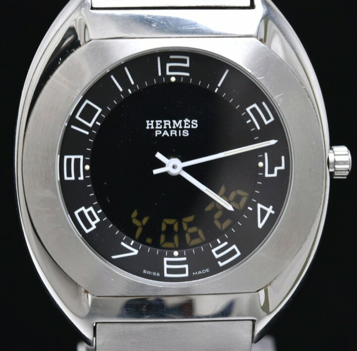 楽天市場】【ウォッチ】【新品同様】HERMES エルメス エスパス 