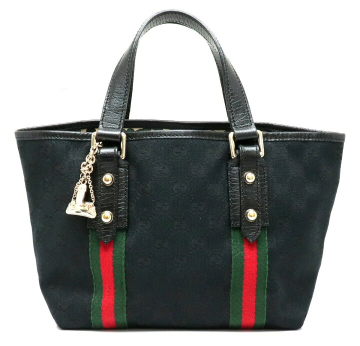 楽天市場】【バッグ】GUCCI グッチ GGキャンバス シェリーライン 