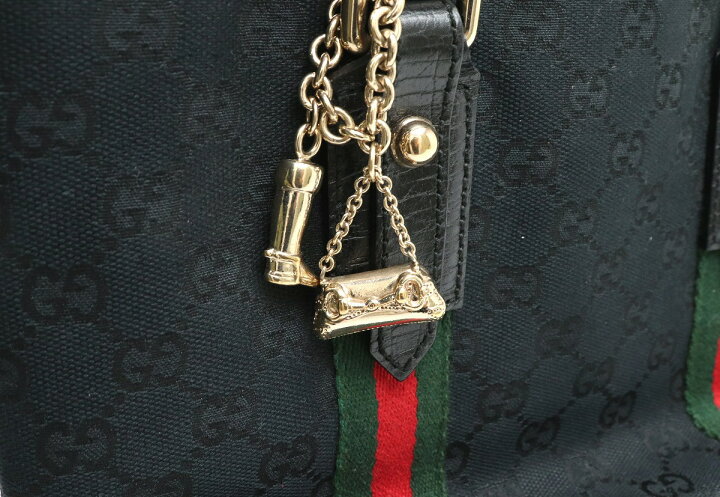 楽天市場】【バッグ】GUCCI グッチ GGキャンバス シェリーライン 