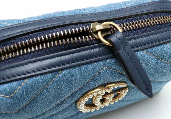 楽天市場】【バッグ】GUCCI グッチ GGマーモント デニム 