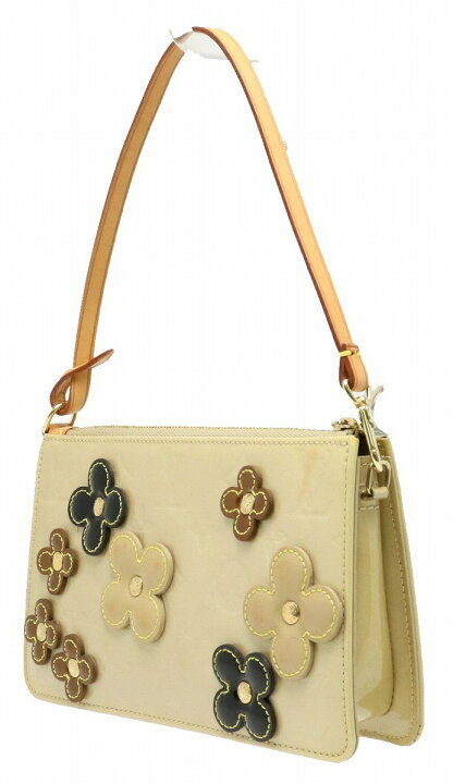 LOUIS VUITTON ルイヴィトン ヴェルニ フラワーレキシントン イエロー 