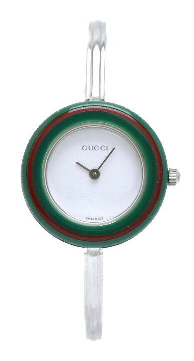 楽天市場】【ウォッチ】GUCCI グッチ チェンジベゼル ホワイト文字盤 