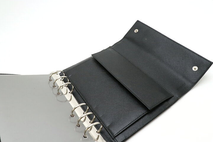 楽天市場】PRADA プラダ 手帳カバー 6穴式手帳カバー システム手帳  