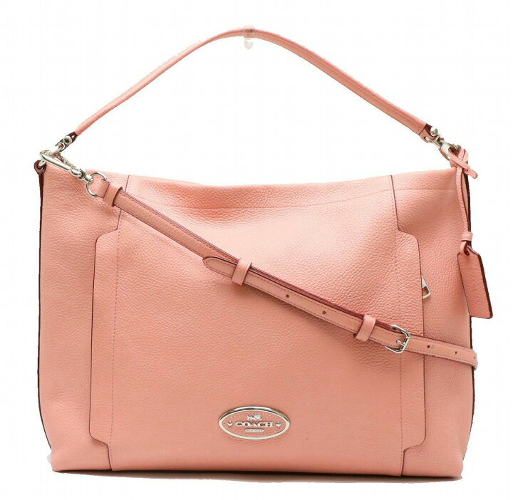 楽天市場】【バッグ】COACH コーチ スカウト ホーボー ペブルド レザー 
