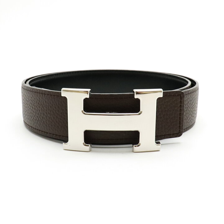 楽天市場】HERMES エルメス コンスタンス Hベルト BOXカーフ ボックス  