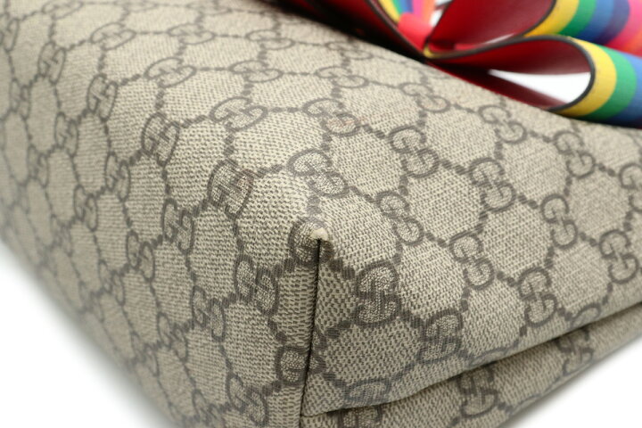 楽天市場】【バッグ】GUCCI グッチ キッズライン GGスプリーム ボウ 
