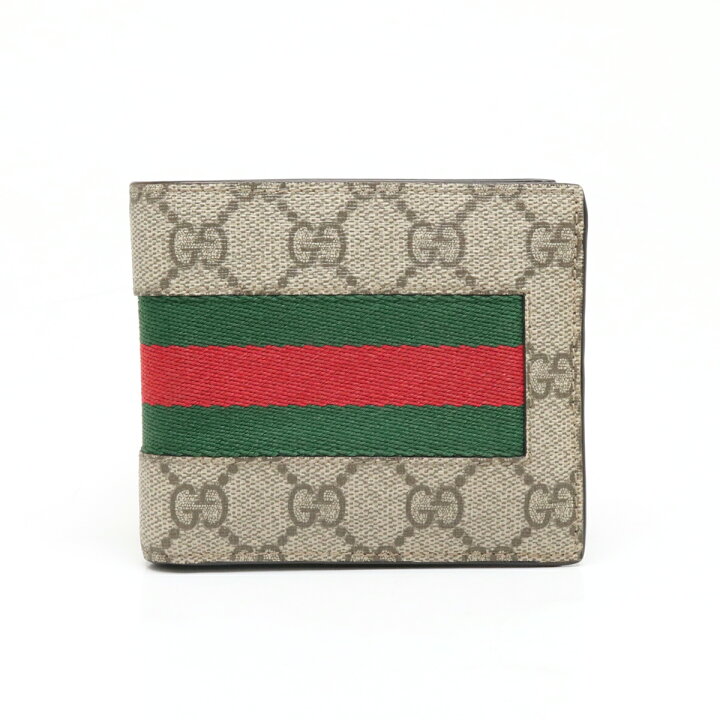 楽天市場】【財布】GUCCI グッチ GGスプリーム ニューウェブ シェリー 