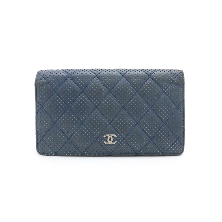 楽天市場】【財布】CHANEL シャネル マトラッセ パンチングレザー 2  