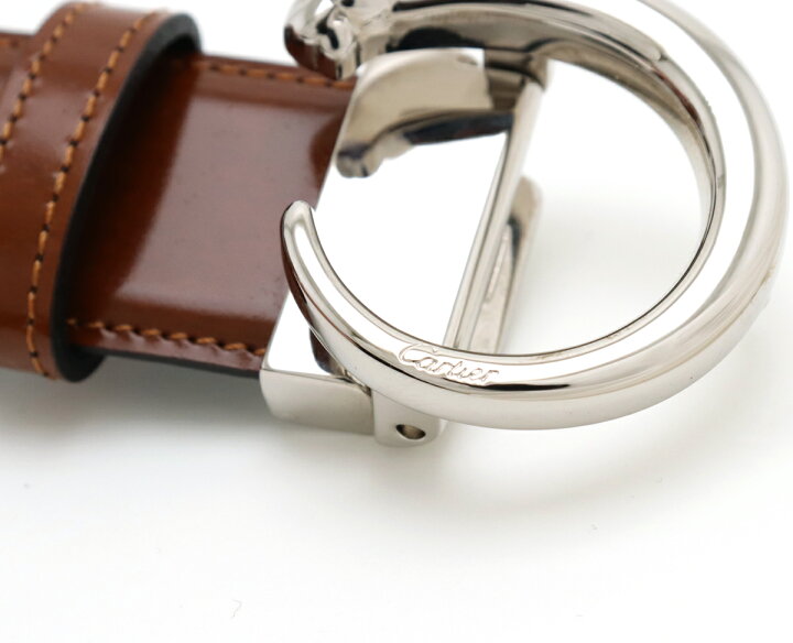 楽天市場】【未使用品】Cartier カルティエ パンテール ベルト レザー 