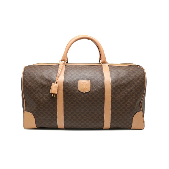 楽天市場】【バッグ】CELINE セリーヌ マカダム柄 ボストンバッグ 