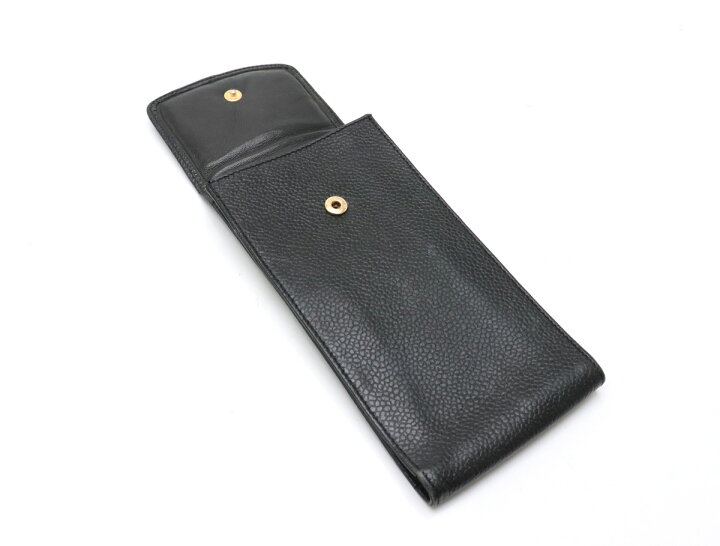 楽天市場】CHANEL シャネル キャビアスキン ココマーク メガネケース  