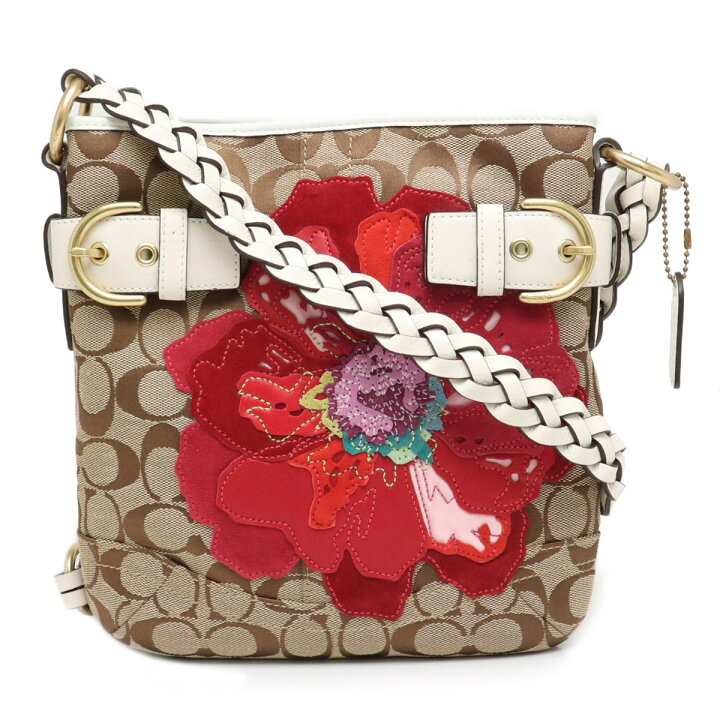 楽天市場】【バッグ】COACH コーチ シグネチャー ショルダーバッグ  