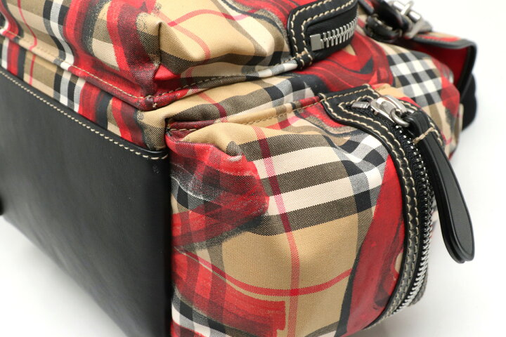 楽天市場】【バッグ】BURBERRY バーバリー グラフィティ 柄 チェック  