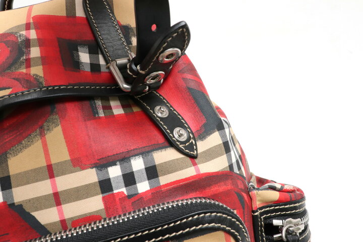 楽天市場】【バッグ】BURBERRY バーバリー グラフィティ 柄 チェック  