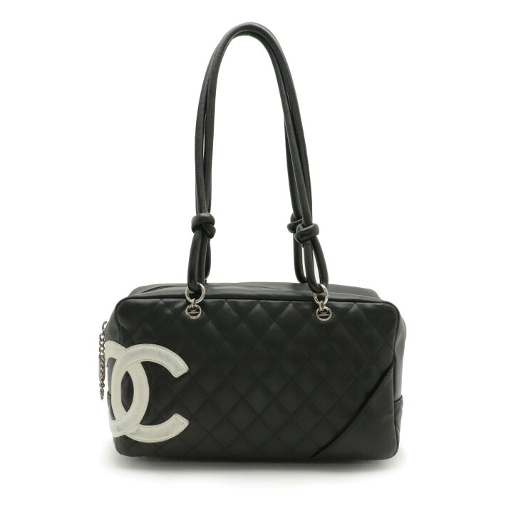 楽天市場】【バッグ】CHANEL シャネル カンボンライン ボウリング 