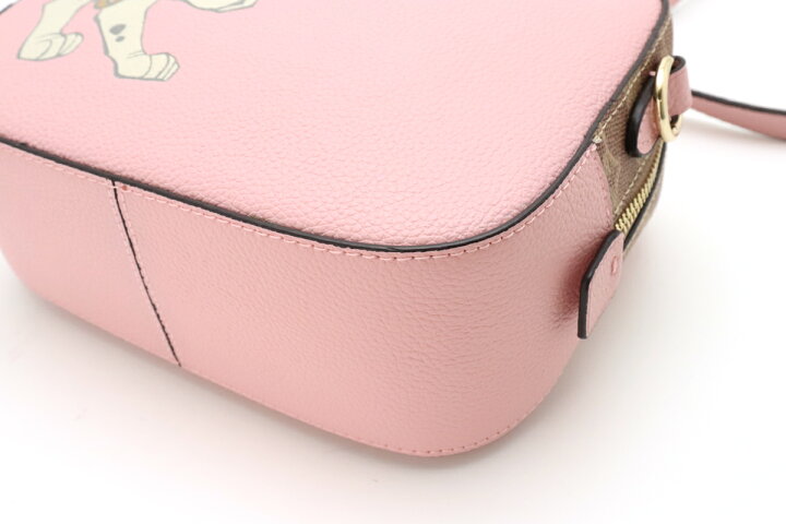 楽天市場】【バッグ】COACH コーチ シグネチャー ウィズダルメシアン 