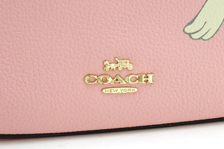 楽天市場】【バッグ】COACH コーチ シグネチャー ウィズダルメシアン  
