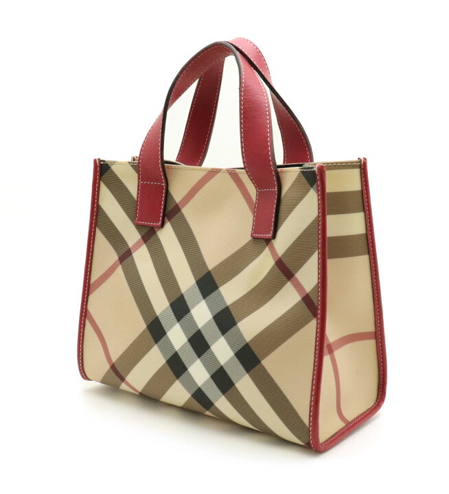 楽天市場】【バッグ】BURBERRY バーバリー ノバチェック チェック柄 