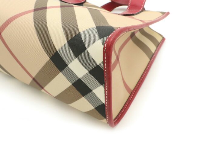 楽天市場】【バッグ】BURBERRY バーバリー ノバチェック チェック柄  