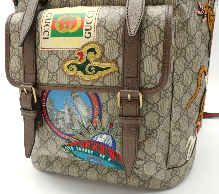 楽天市場】【未使用品】【バッグ】GUCCI グッチ ソフト GGスプリーム 