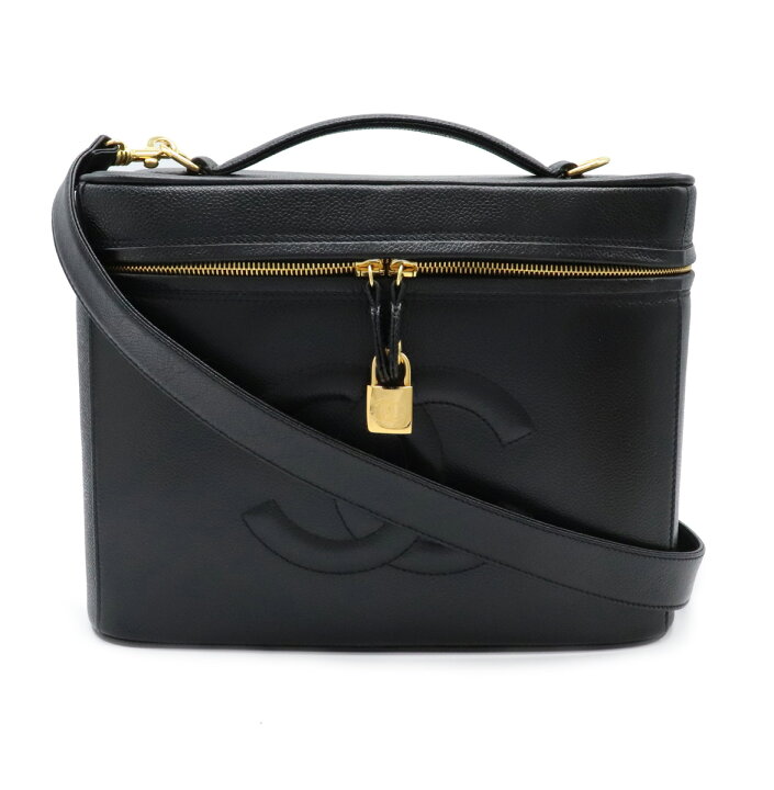 楽天市場】【バッグ】CHANEL シャネル キャビアスキン バニティバッグ  