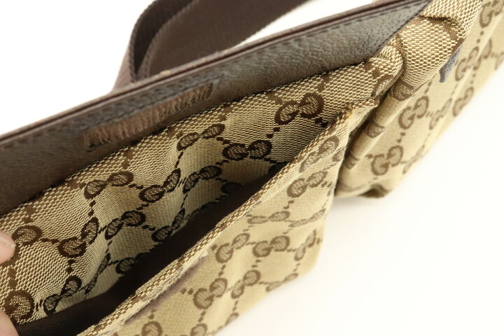 楽天市場】【バッグ】GUCCI グッチ GGキャンバス シェリーライン 
