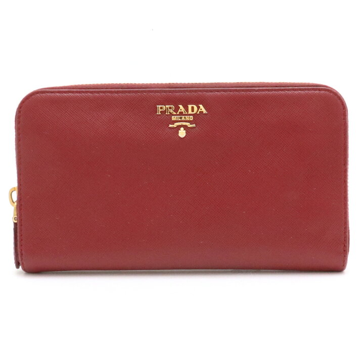 楽天市場】【財布】PRADA プラダ ラウンドファスナー 長財布 