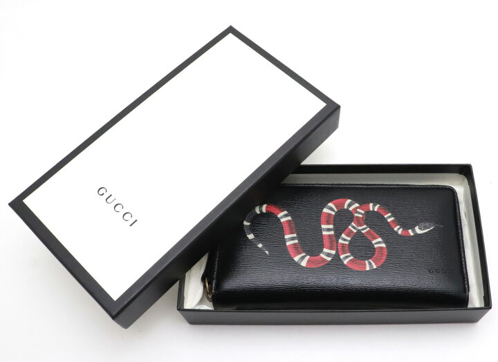 GUCCI 18ss スネークレザーウォレット | ヤマダウェブコム