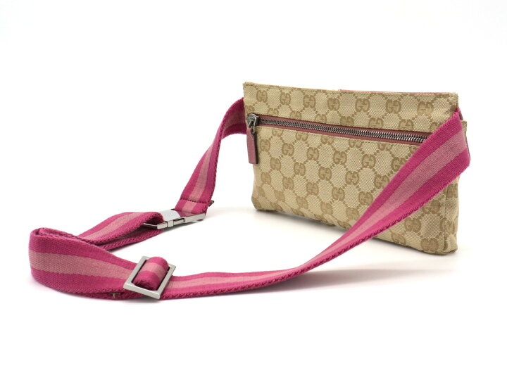 楽天市場】【バッグ】GUCCI グッチ GGキャンバス シェリーライン  