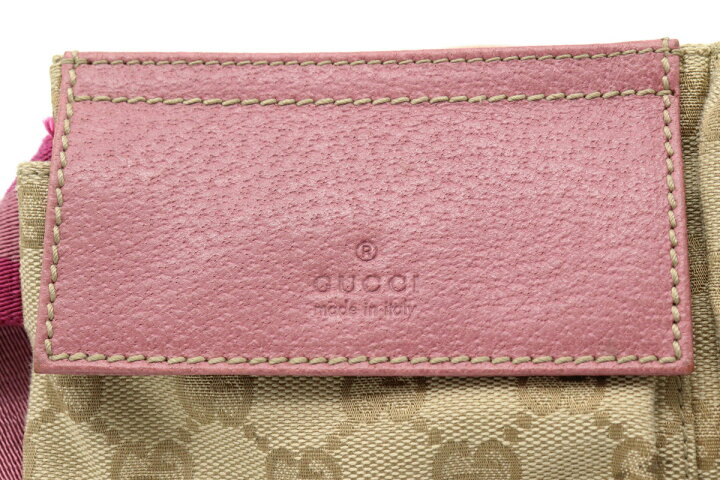 楽天市場】【バッグ】GUCCI グッチ GGキャンバス シェリーライン  