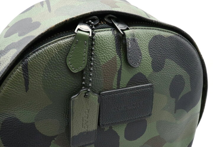 楽天市場】【バッグ】COACH コーチ プリンテッド ペブル レザー 