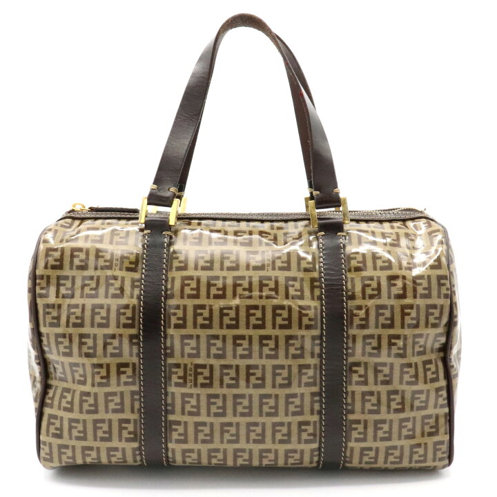 楽天市場】【バッグ】FENDI フェンディ ズッキーノ柄 ハンドバッグ 