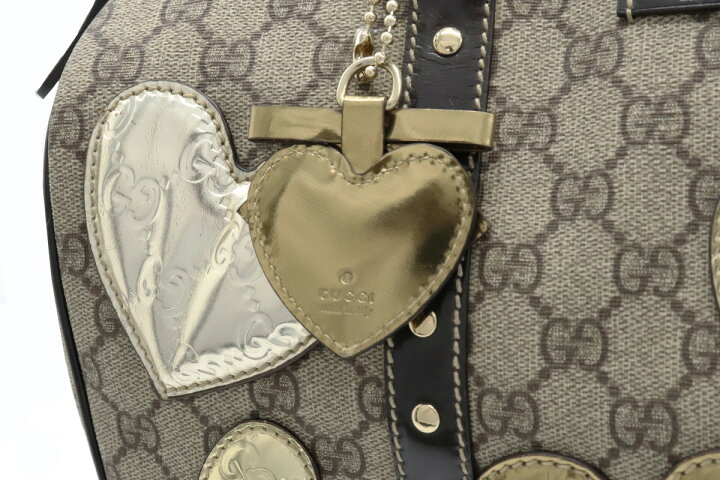 楽天市場】【バッグ】GUCCI グッチ GGプラス グッチシマ ハート パッチ  