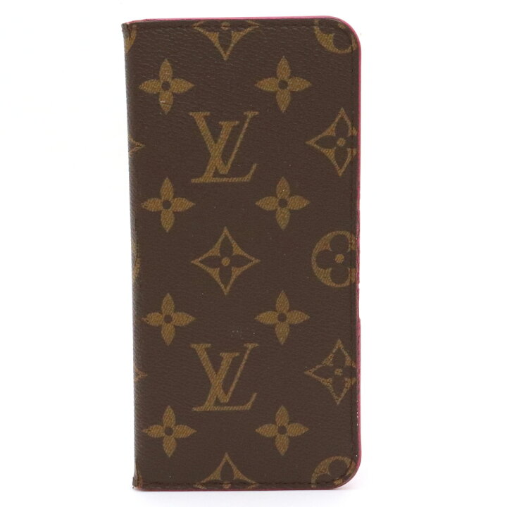 楽天市場】LOUIS VUITTON ルイ ヴィトン モノグラム iPhone7+ フォリオ  