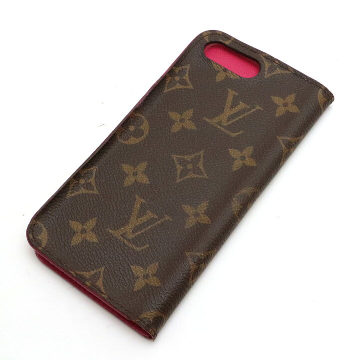 楽天市場】LOUIS VUITTON ルイ ヴィトン モノグラム iPhone7+ フォリオ  