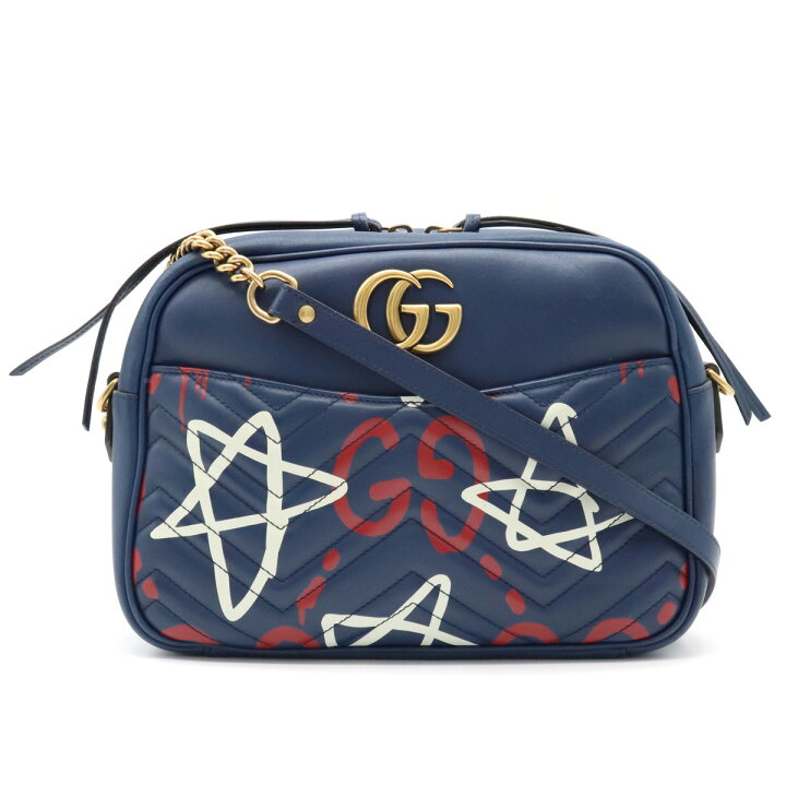 楽天市場】【バッグ】GUCCI グッチ GGマーモント ゴーストプリント 